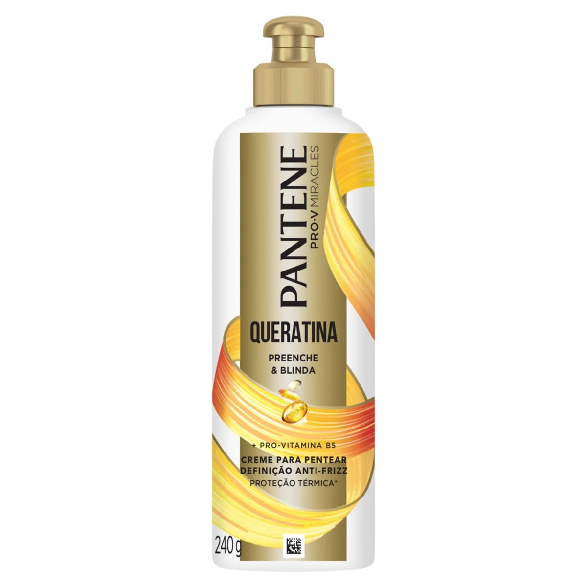 Creme Para Pentear Pantene Queratina Preenche Blinda Frasco 240g