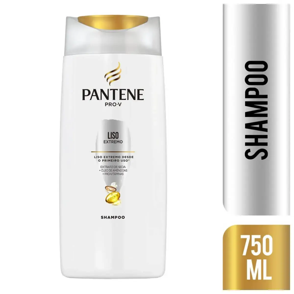 Shampoo Pantene Liso Extremo Frasco 750ml