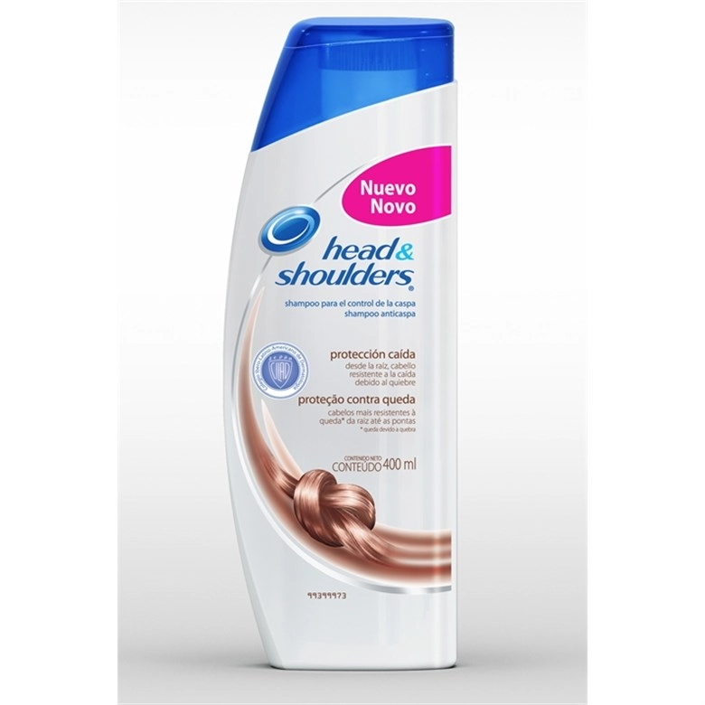 Shampoo Anti Caspa Head Shoulders 400ml Proteção De Queda Unit