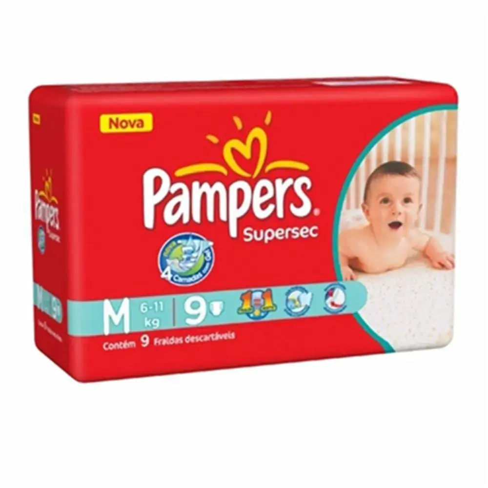 Fralda Basica M Pampers