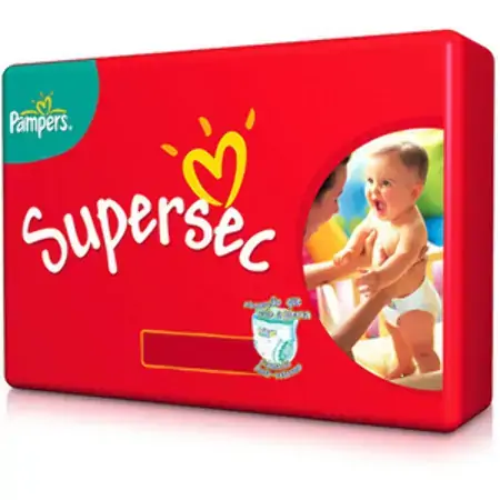 Pampers Supersec G Descartável 8 Unidades
