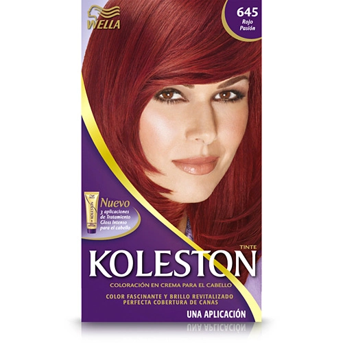 Coloração Koleston Kit 645 Vermelho Paixão Wella