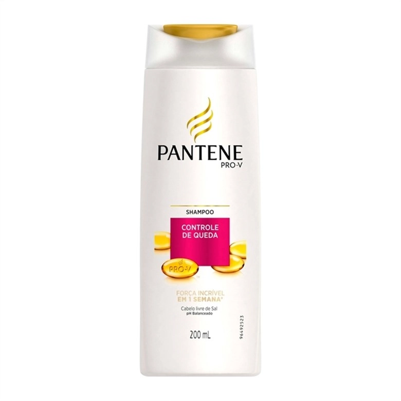 Shampoo Pantene Controle De Queda Frasco 200ml