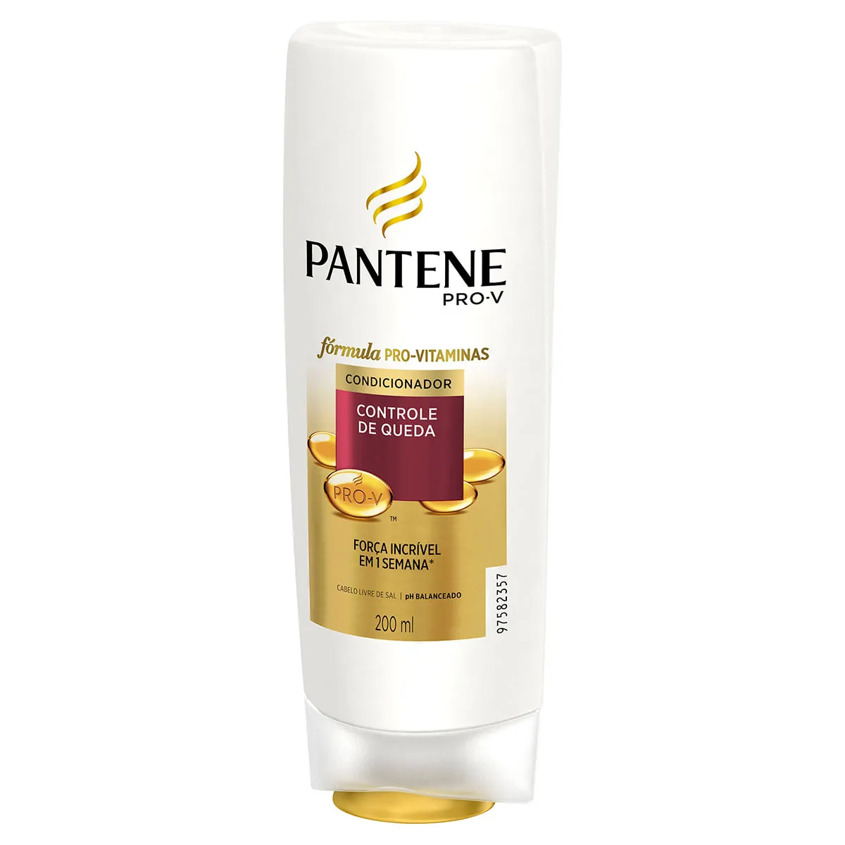 Condicionador Pantene Controle De Queda Frasco 200ml