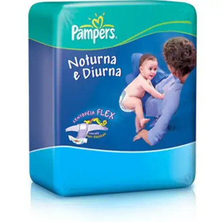 Pampers Noturna E Diurna G Descartável 10 Unidades