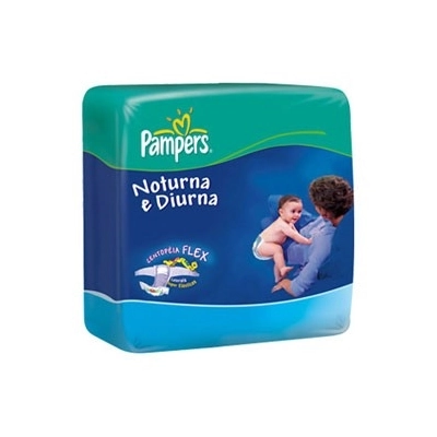 Fraldas Pampers Noturna E Diurna M