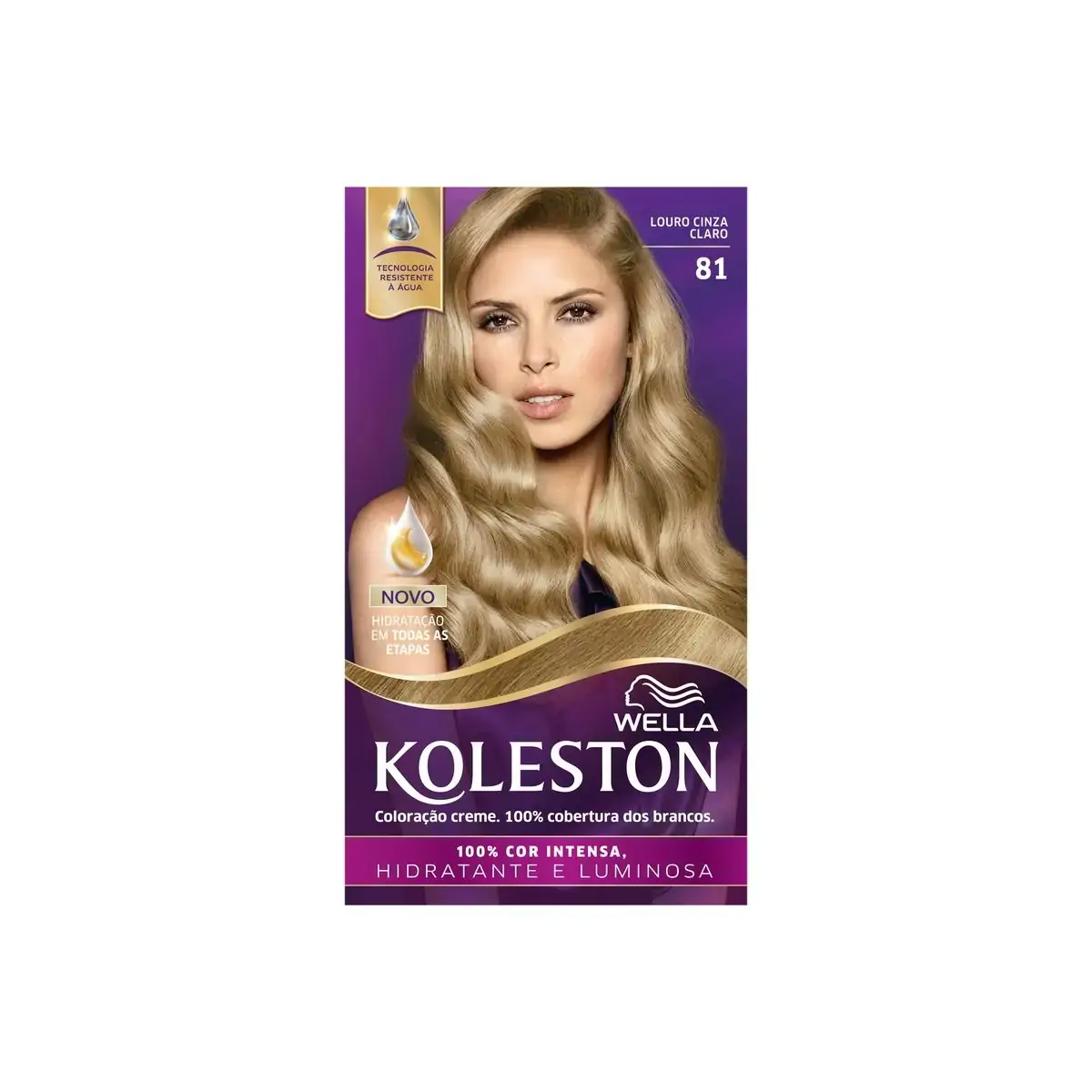 Tintura Koleston Louro Cinza Cl81 1un