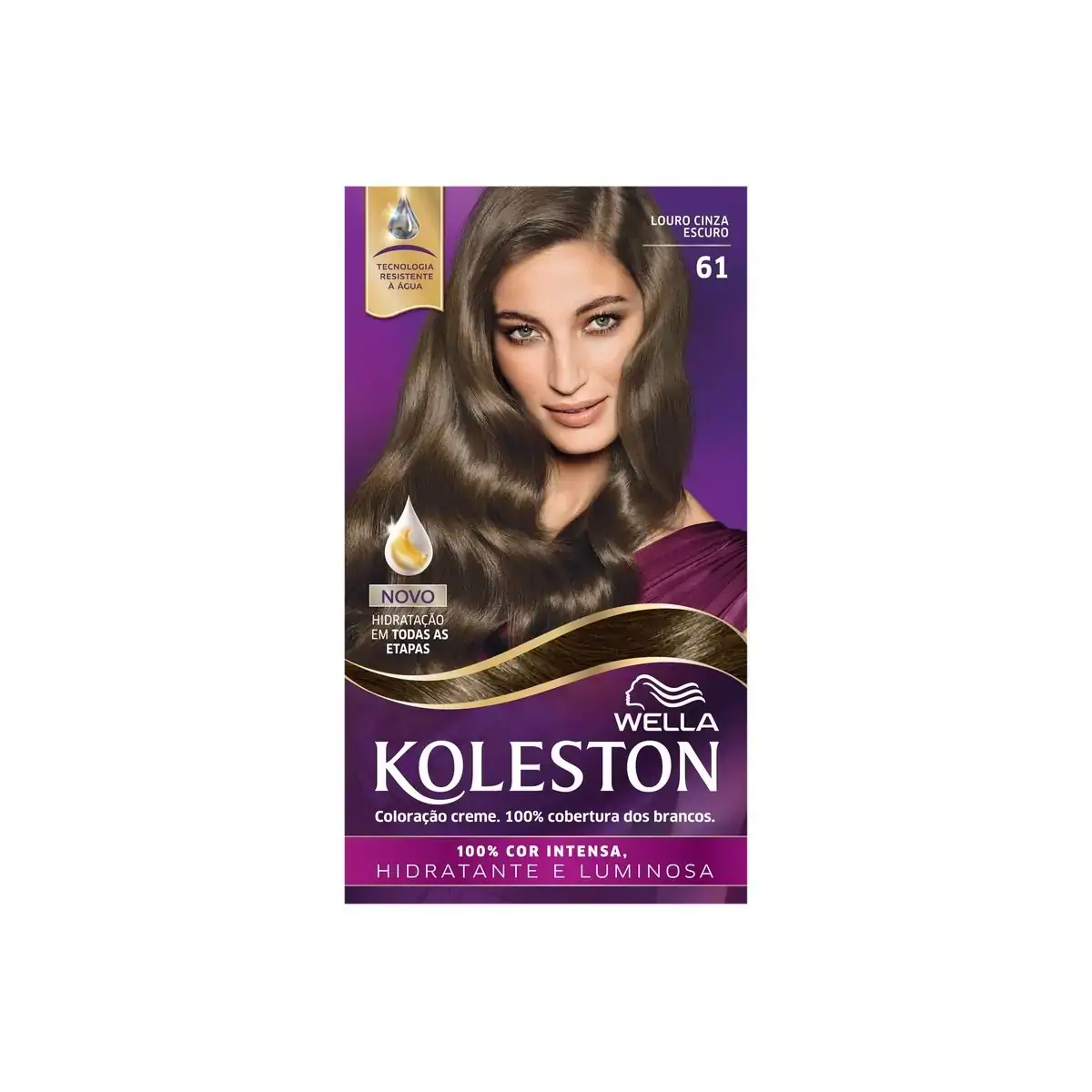 Tintura koleston 61 Louro Cinza Escuro