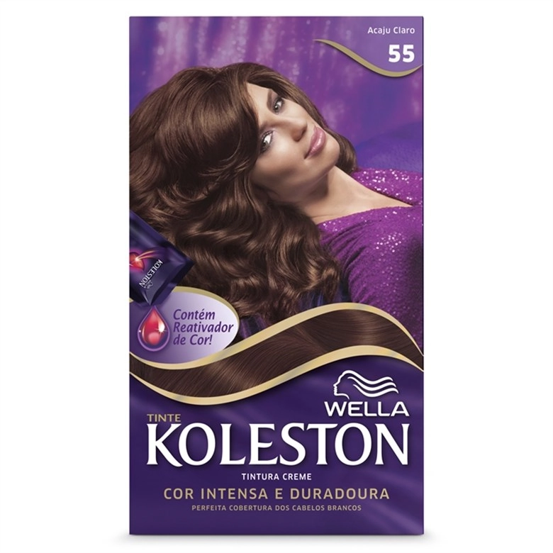 Tintura Permanente Koleston 55 Acajú Claro Unit