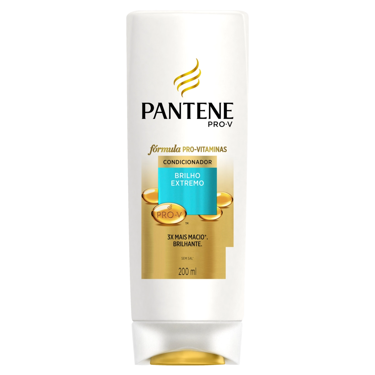 Condicionador Pantene Brilho Extremo Frasco 200ml