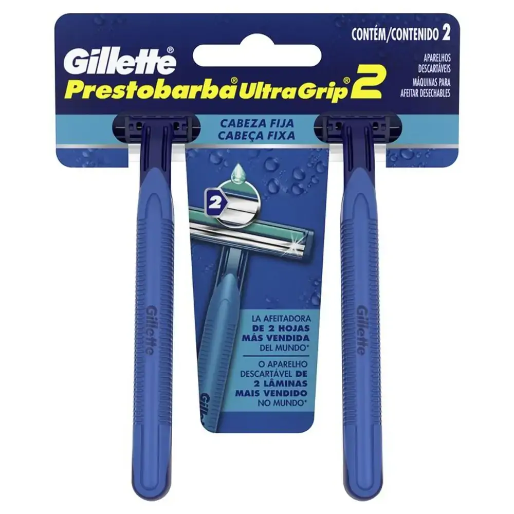 Aparelho Barba Gillette Ultragrip Caixa/12x2