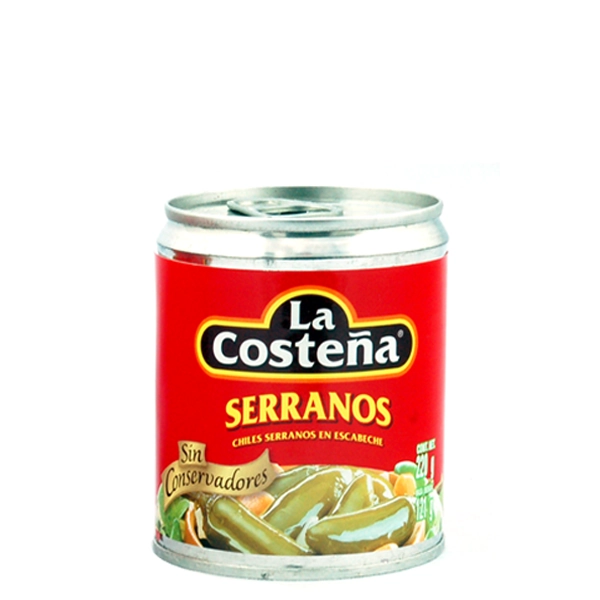 Pimenta Serranos La Costena 220g