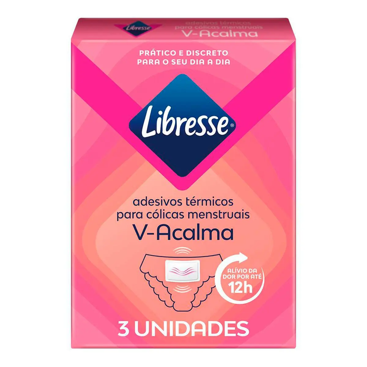 Adesivo Térmico V Acalma Libresse 3un