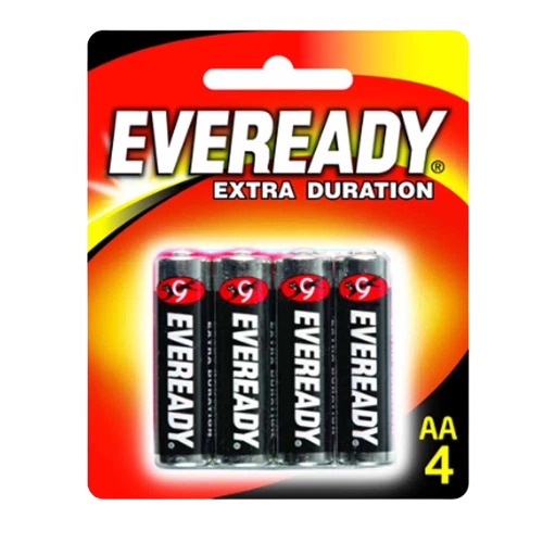 Pilha Eveready Sm Peq Aa C/4