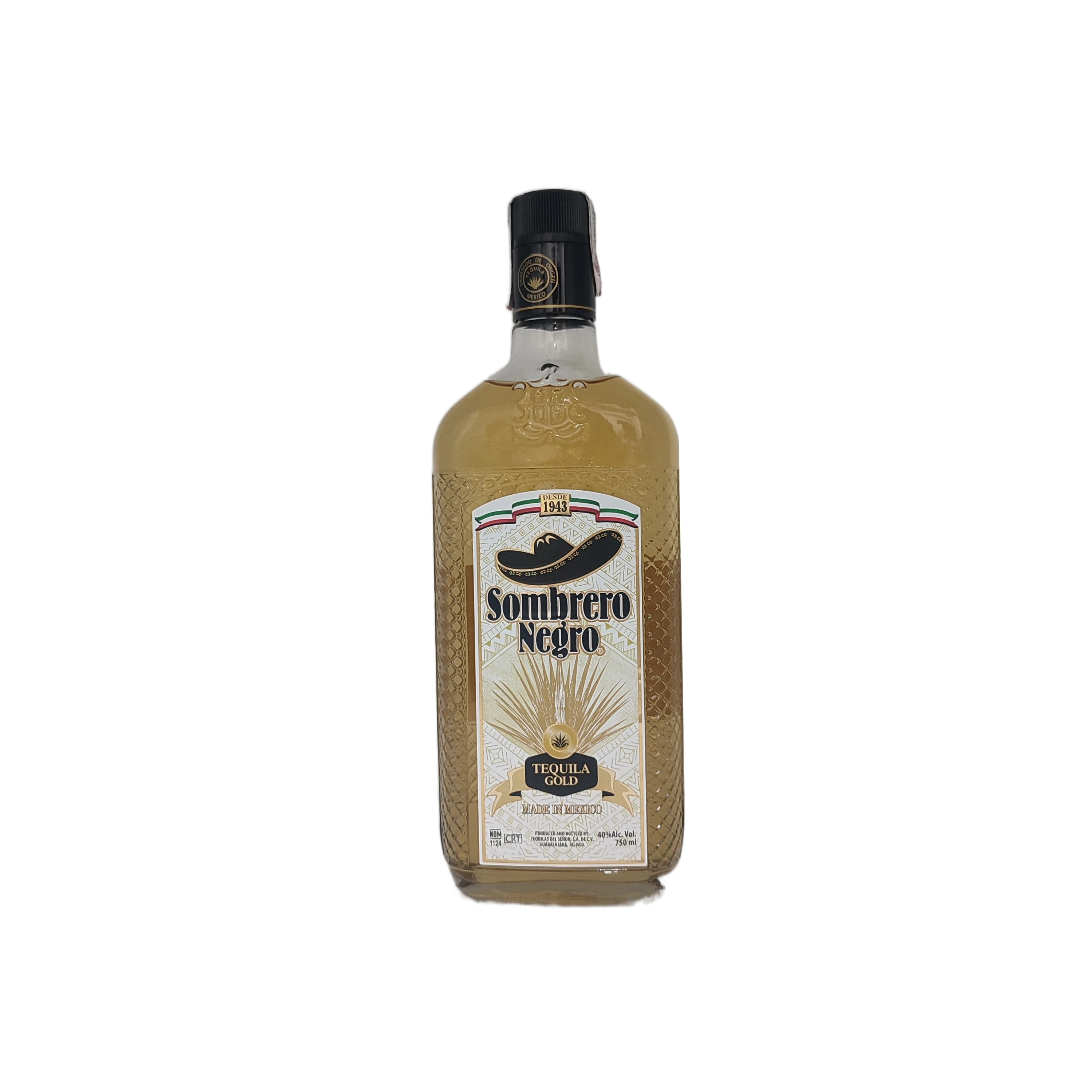Beb Tequila Sombrero Negro 750ml