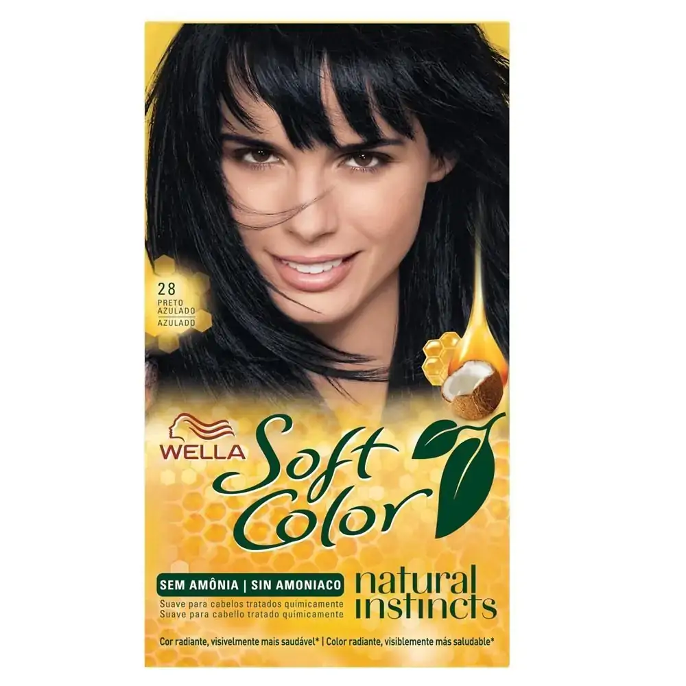 T.soft Color 28 Preto Azul Nov