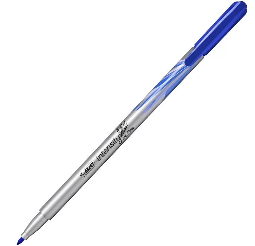 Caneta Hidrografica Azul 1,0mm Intensity  Bic Un 1 Un
