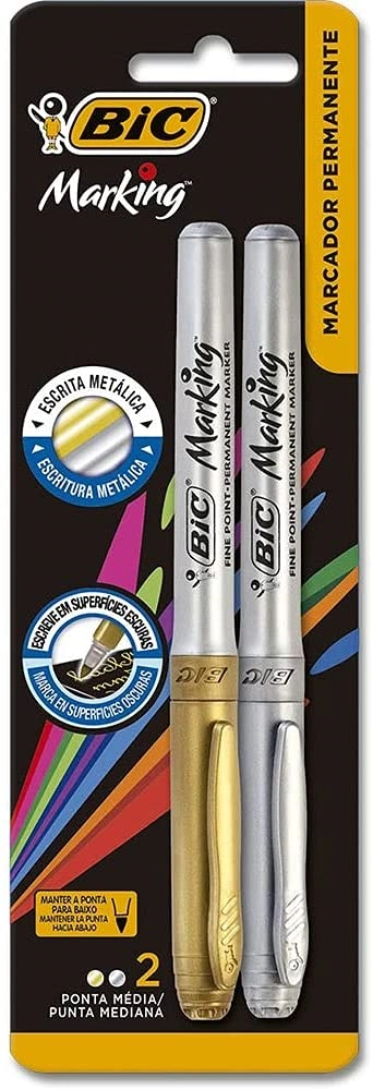 Pm Metalico Prata 971149 Bic
