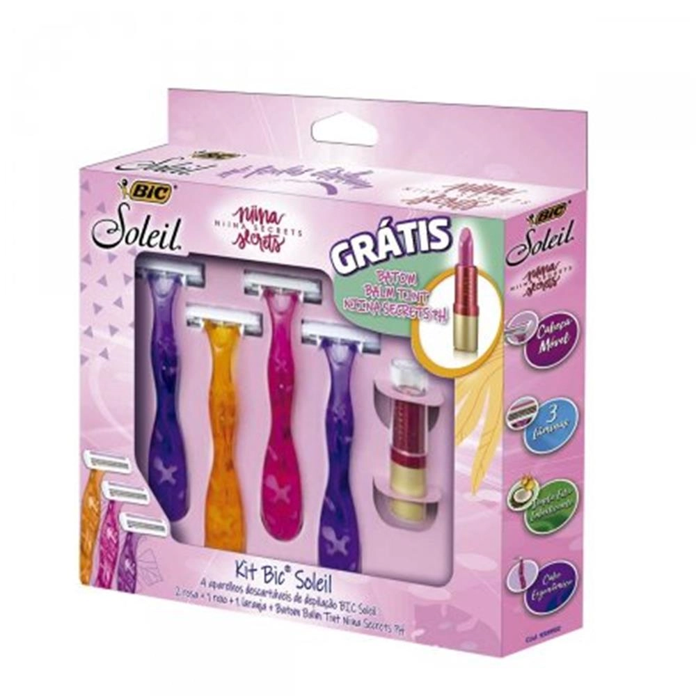Soleil Kit Depilad Bat