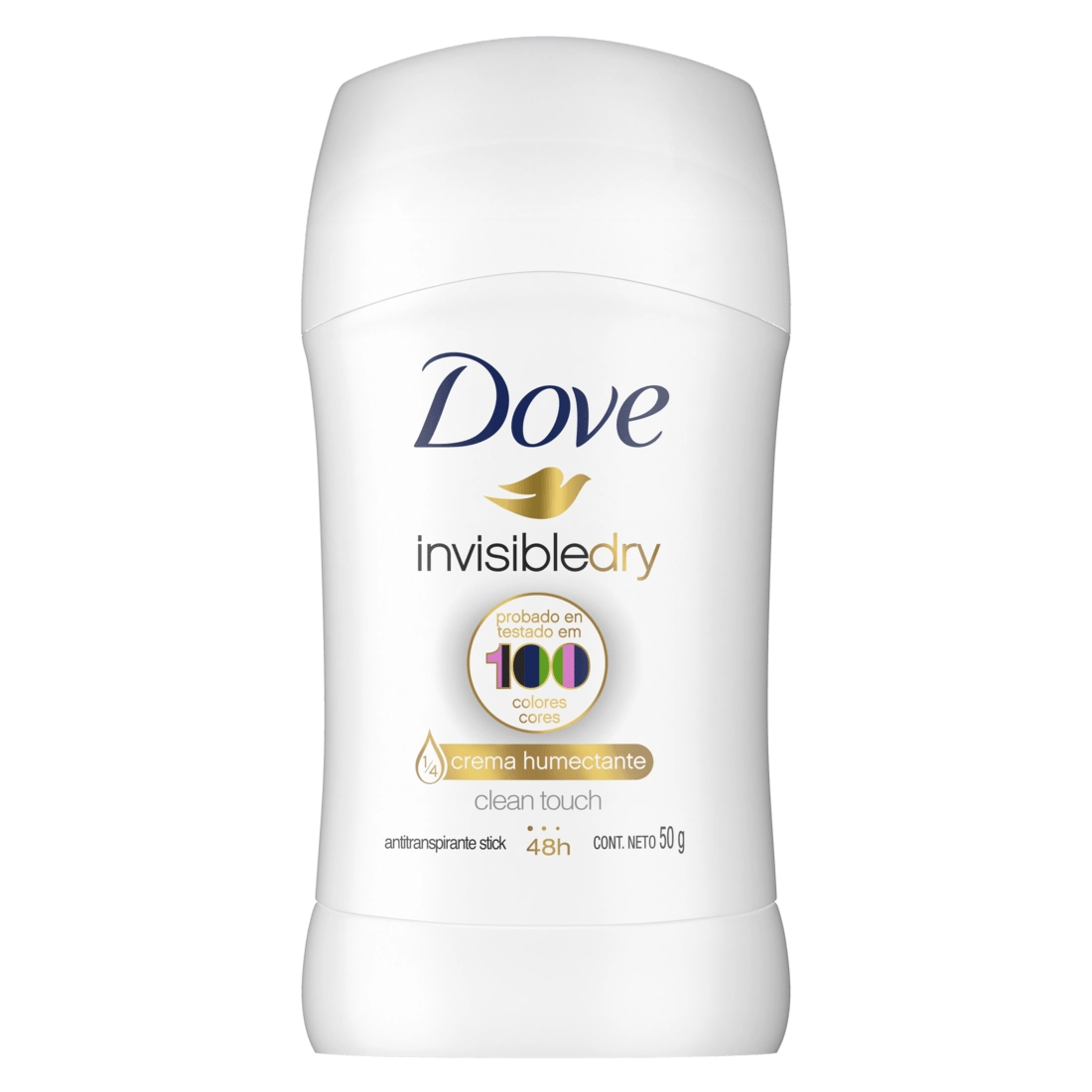 Antitranspirante Barra Invisible Dry Violeta E Frésia Branca Dove 50g