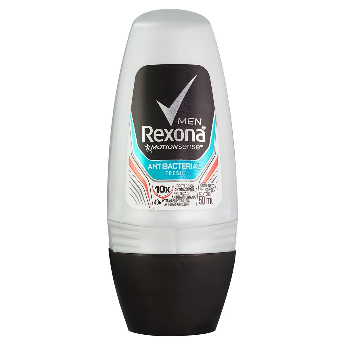 Antitranspirante Roll On Antibacterial Fresh Rexona Men Motionsense 50ml