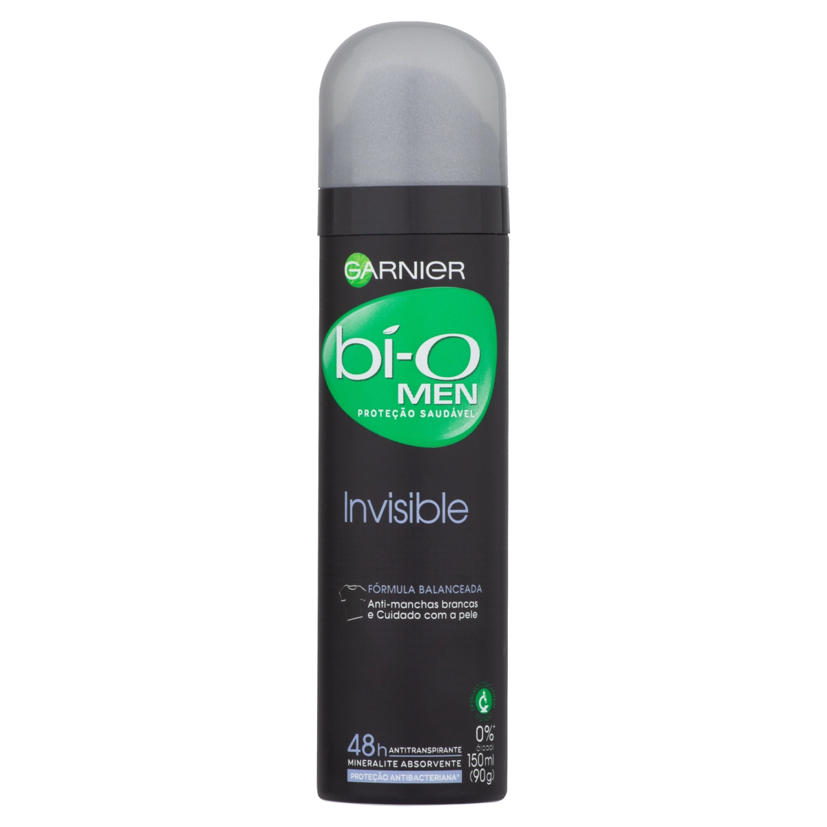 Antitranspirante Aerossol Invisible Garnier Bí O Men 150ml