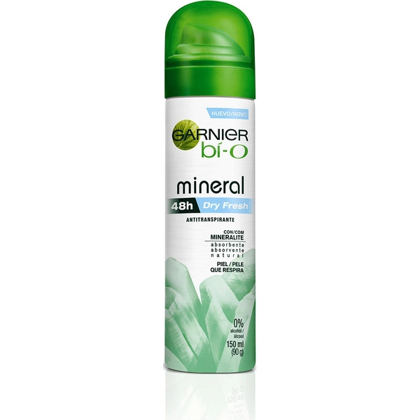 Garnier Bí O Mineral Dry Fresh Aerosol Feminino