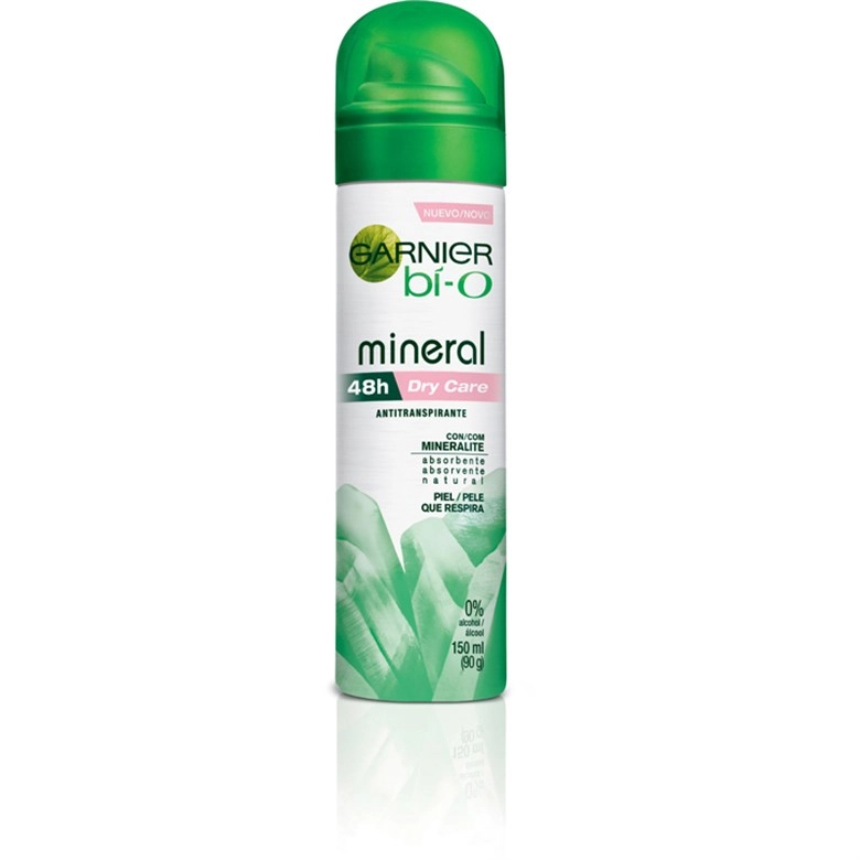 Desodorante Aerosol Bi O 150ml Feminino Mineral Dry Care Unit