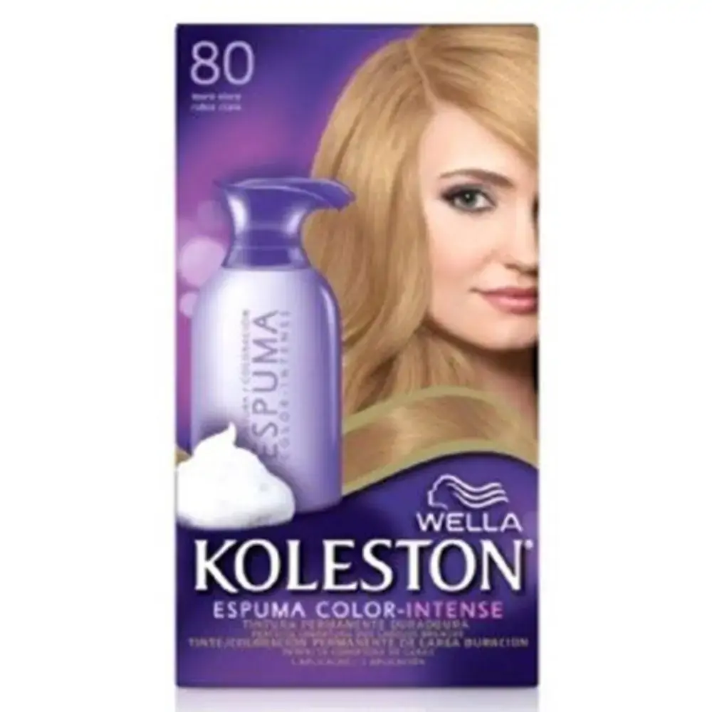 Tintura Koleston Espuma 80 Louro Claro