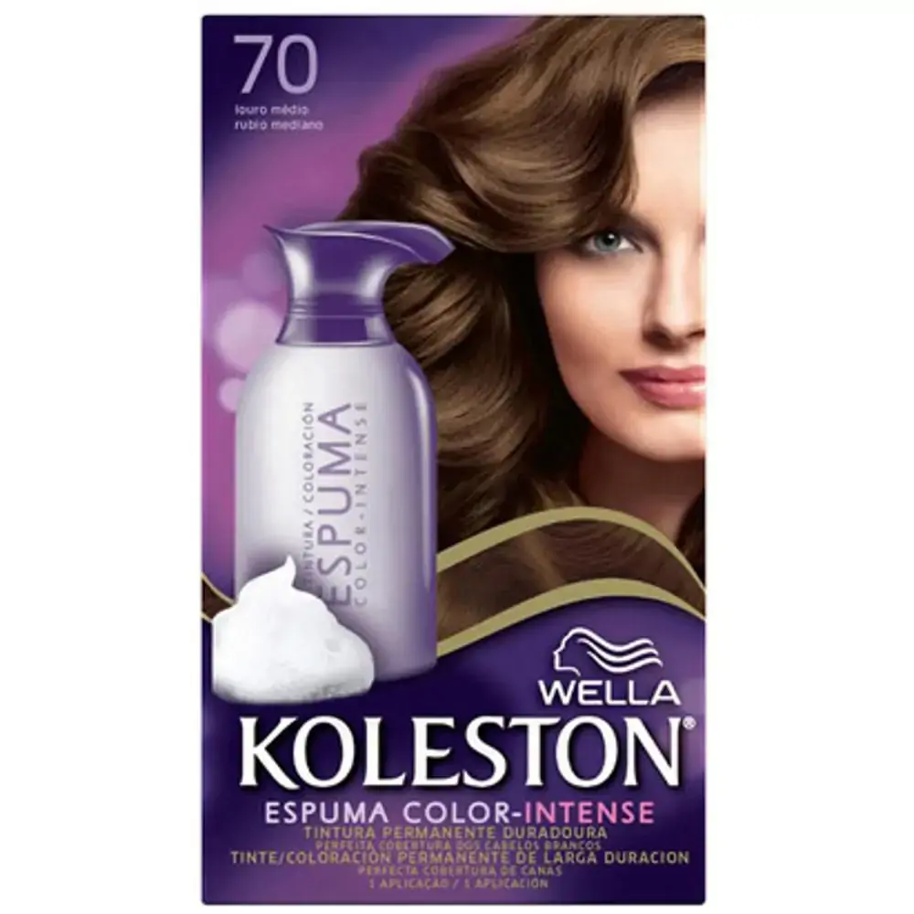 Tintura Koleston Espuma 70 Louro Medio