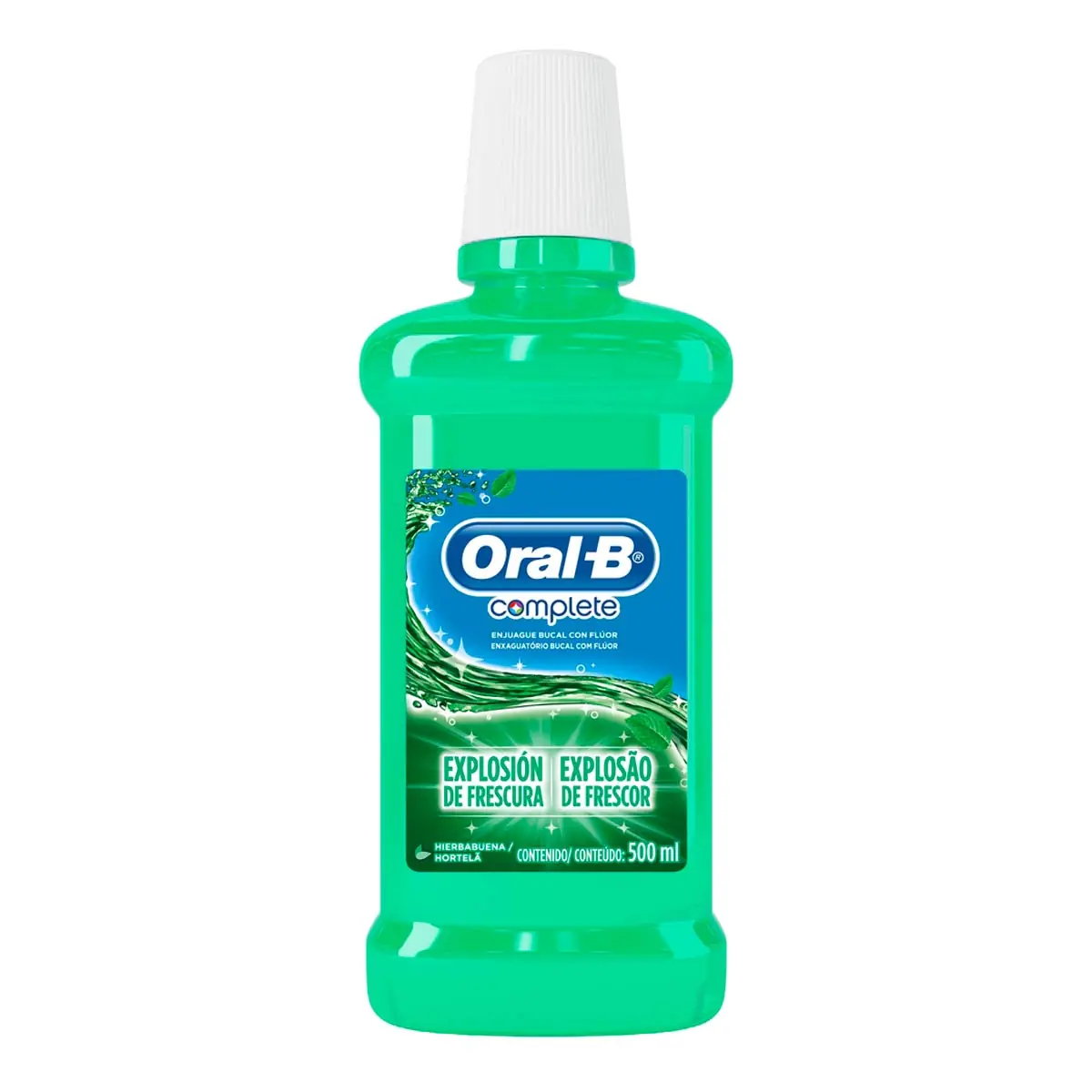 Enxaguatório Bucal Oral-B Complete Hortelã 500ml