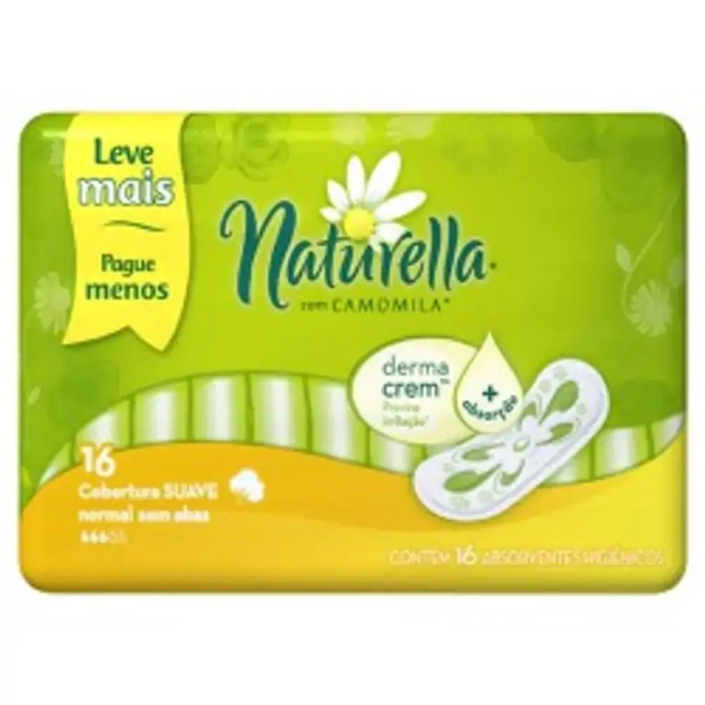 Naturella Diários Sem Abas 16 Unidades