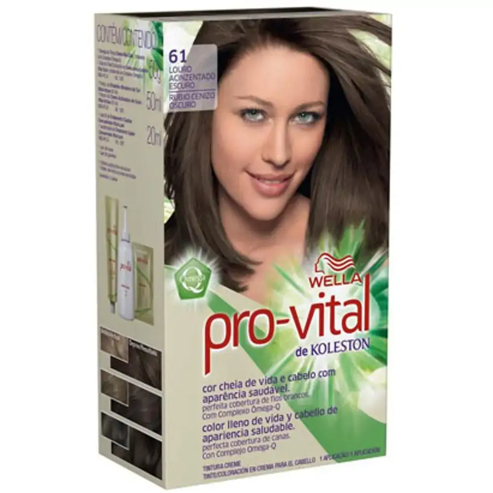 Tint Pro Vital 61 Louro Acinzentado Escuro
