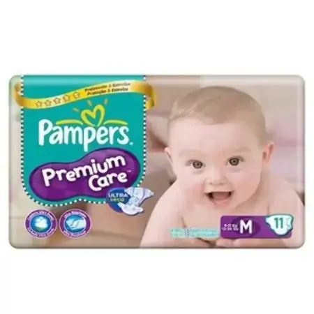 Pampers Premium Care M 11 Unidades