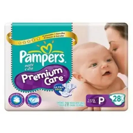 Pampers Premium Care P 12 Unidades