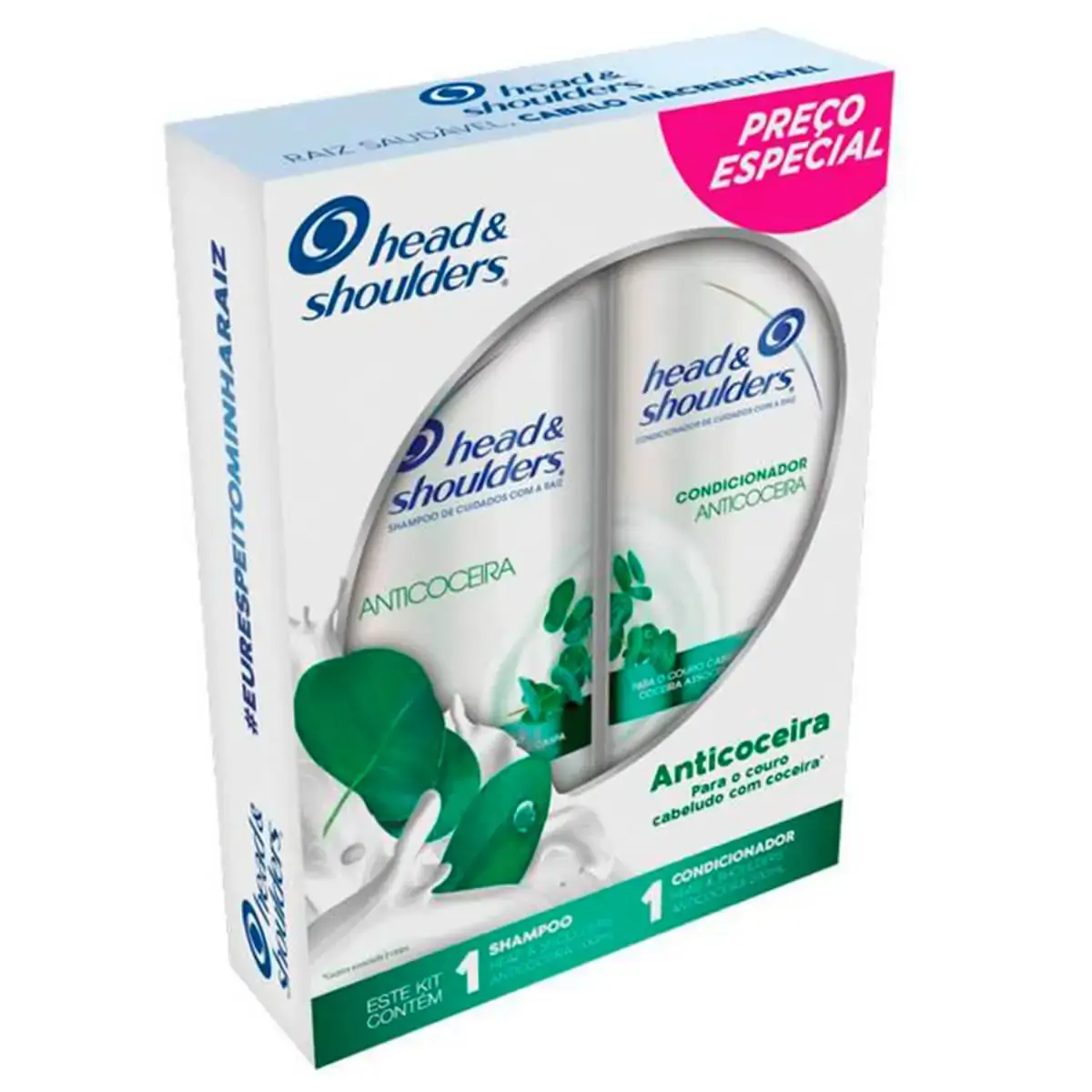 Shampoo Condicionador Headeshold Anticoceira