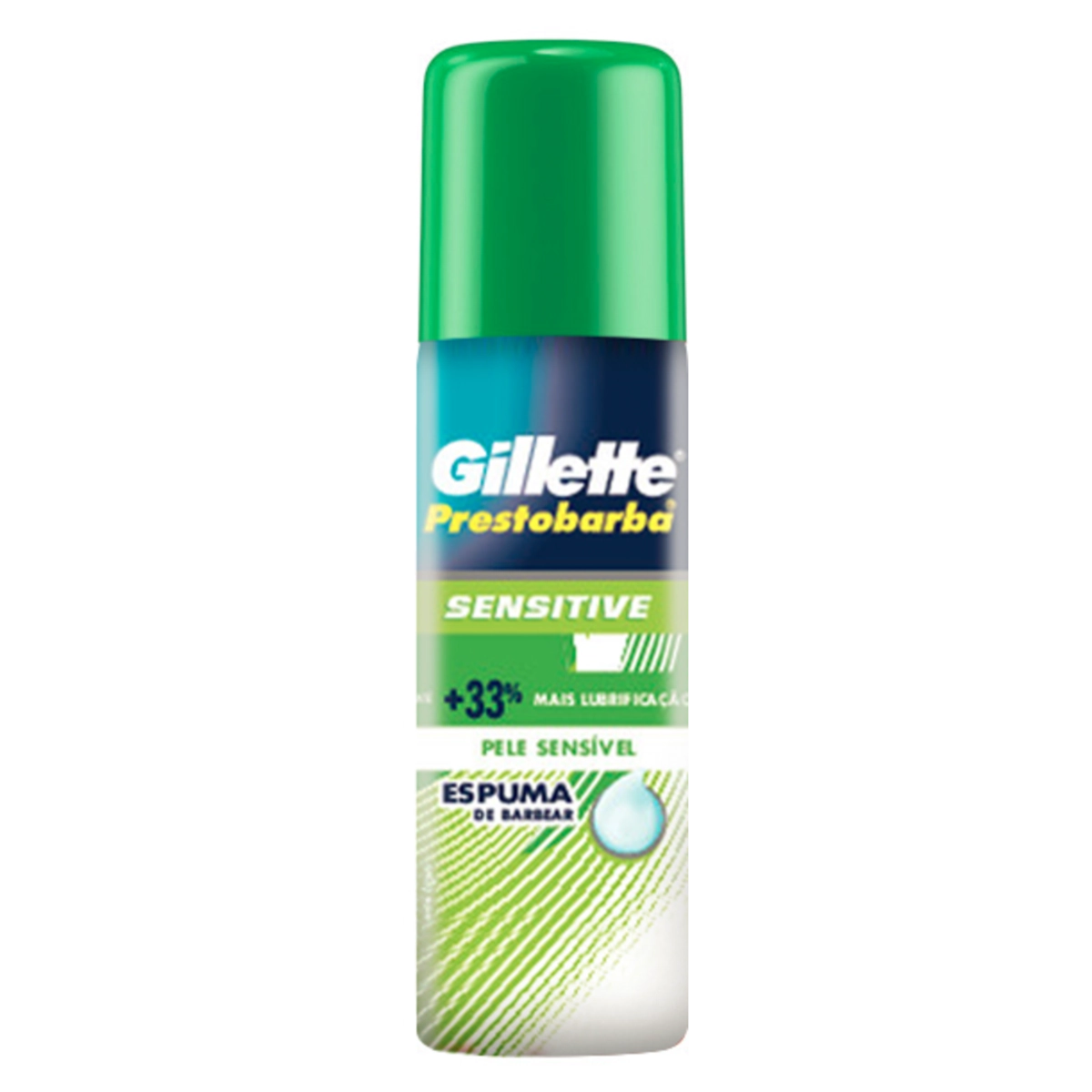 Espuma De Barbear Gillette Prestobarba Sensitive Frasco 56g