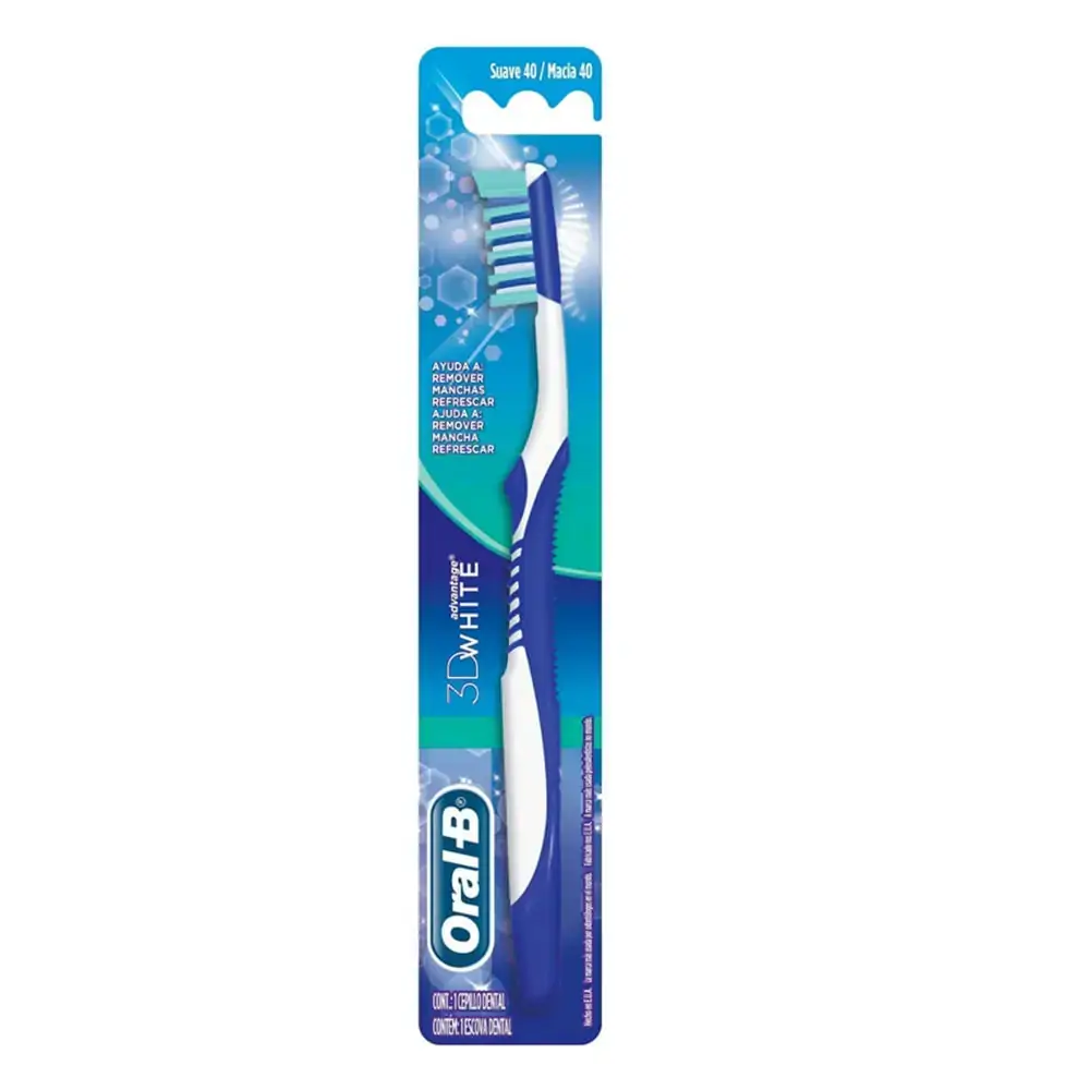 Escova Dental Oral B Advatange 40 Macia 3dw