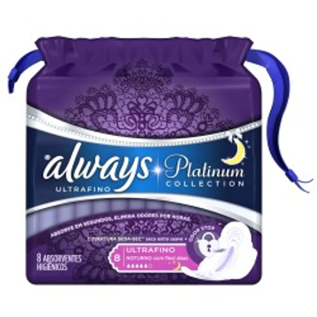 Absorvente Always C/8 Platinum Ultra Not
