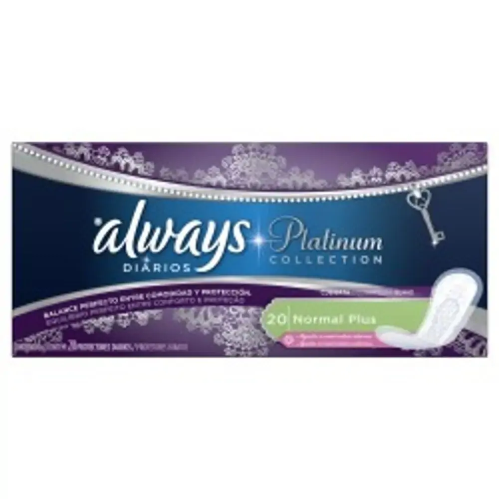 Absorvente Always C/20 Prot.d Plat.normal