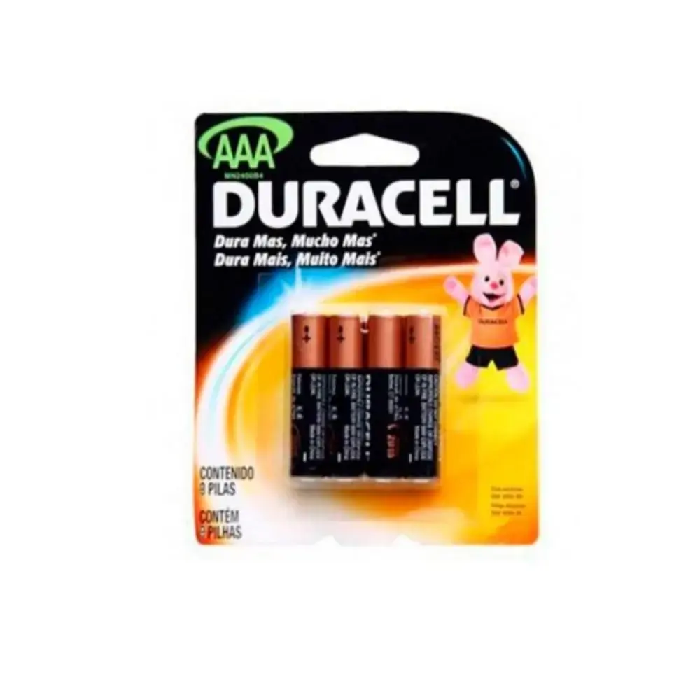 Pilha Duracell C/8 Alca Aaa Sm