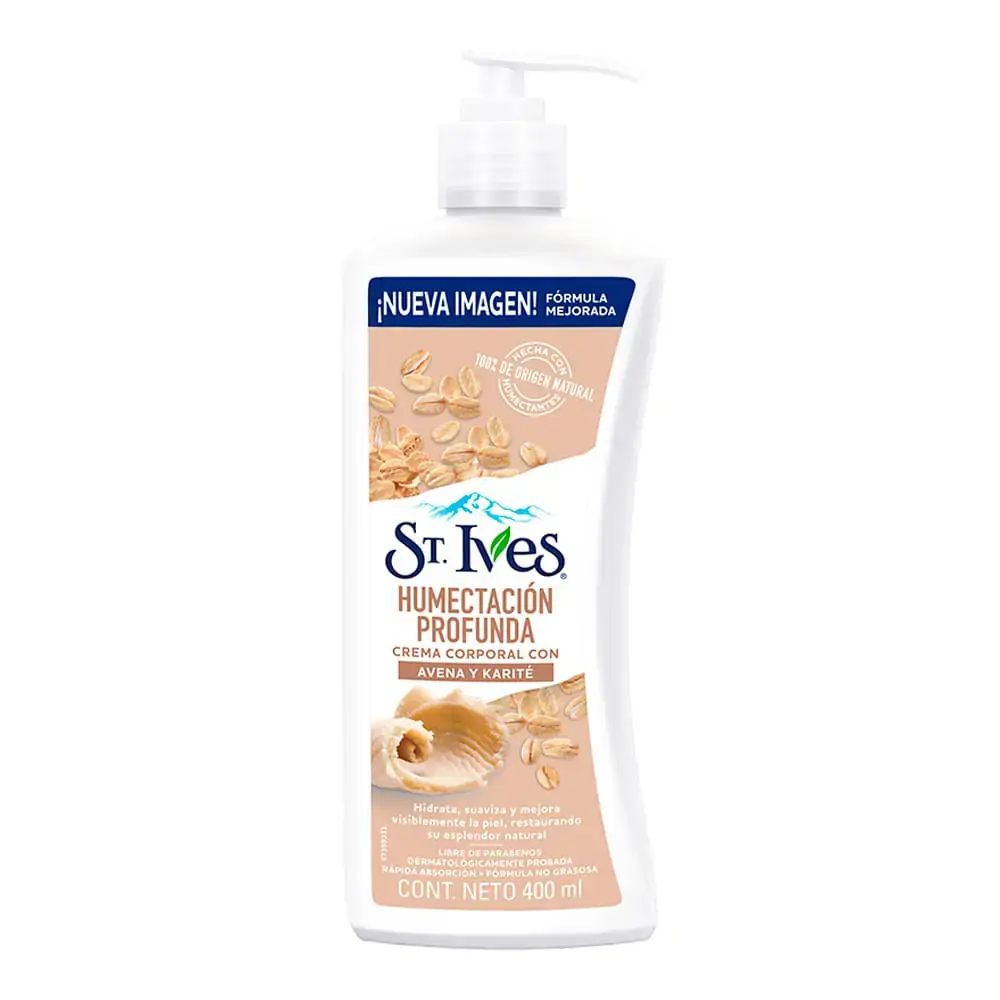 LOÇÃO HIDRATANTE CORPORAL ST IVES AVEIA E KARITÉ 400ML