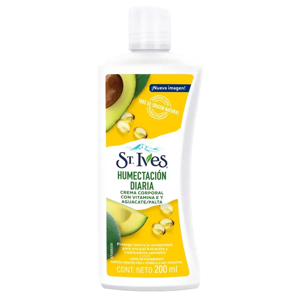 LOÇÃO VITAMIN E &amp; AVOCADO HYDRATING ST. IVES - HIDRATANTE CORPORAL 200ML