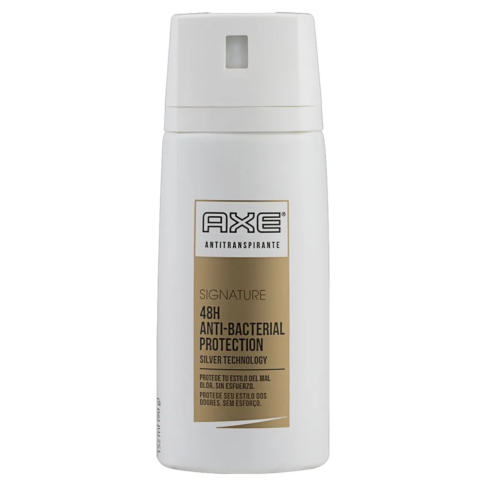 Desodorante Antitranspirante Aerosol Anti-bactericida Axe Signature 152 ml