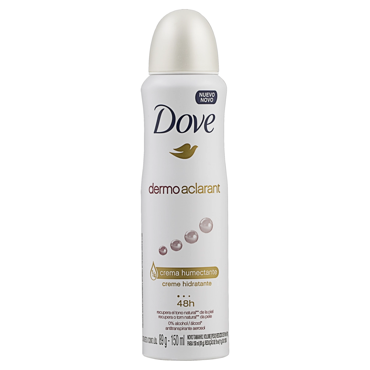 Antitranspirante Aerossol Dermo Aclarant Dove 150ml