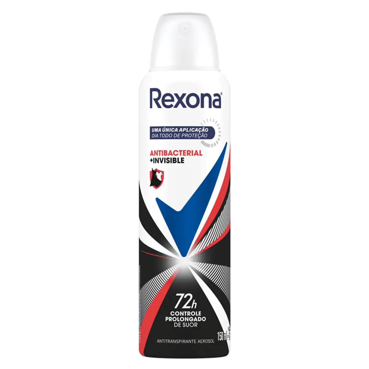 Antitranspirante Rexona Feminino Antibacterial + Invisible 150 ml