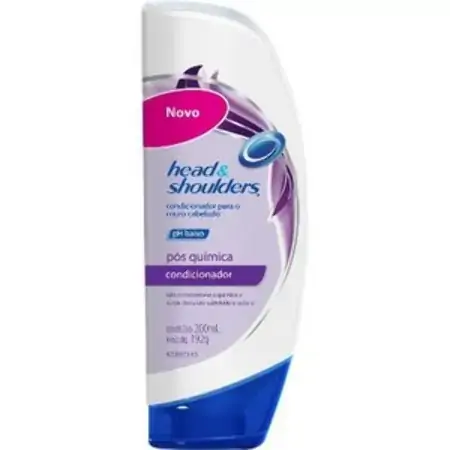 Condicionador Head E Shoulders Pós Química 200 Ml