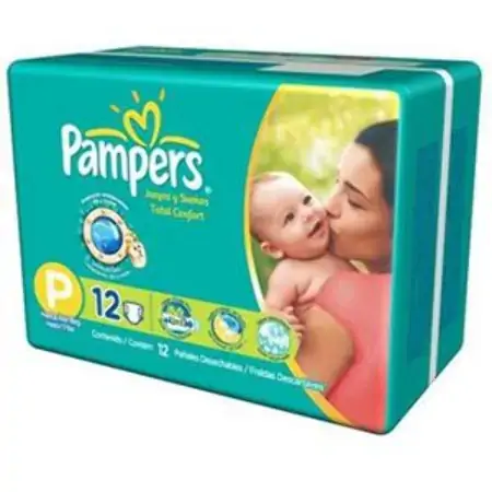 Fralda Pampers Tam P