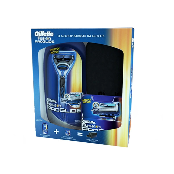 Gillette Fusion Proglide Com Carga E Necessaire