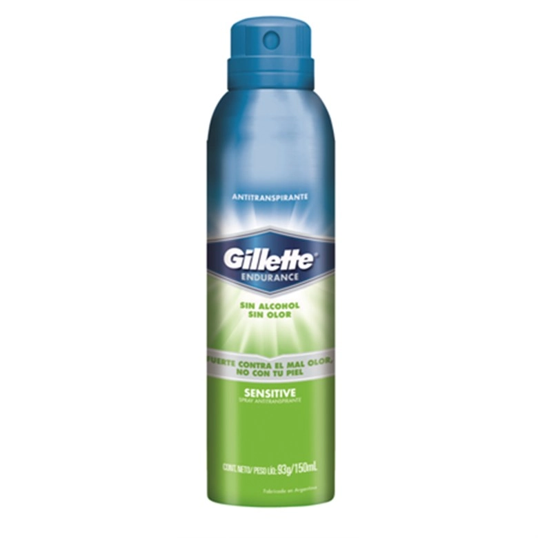 Desodorante Aerosol Gillette 150ml Sensitive Unit